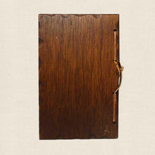 Load image into Gallery viewer, Here's How 1941 Vintage Mixed Drinks Recipe Book - Wood Covers