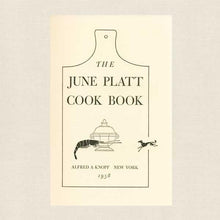 Load image into Gallery viewer, June Platt Cookbook - Vintage 1958